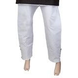 Women's Embroidered Trouser - White, Women, Pants & Tights, Chase Value, Chase Value