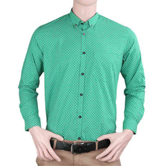 Men's Business Casual Shirt - Green - test-store-for-chase-value