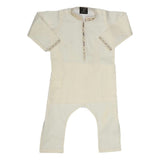Boys Embroidered Shalwar Kameez - Off White, Kids, Boys Shalwar Kameez, Chase Value, Chase Value