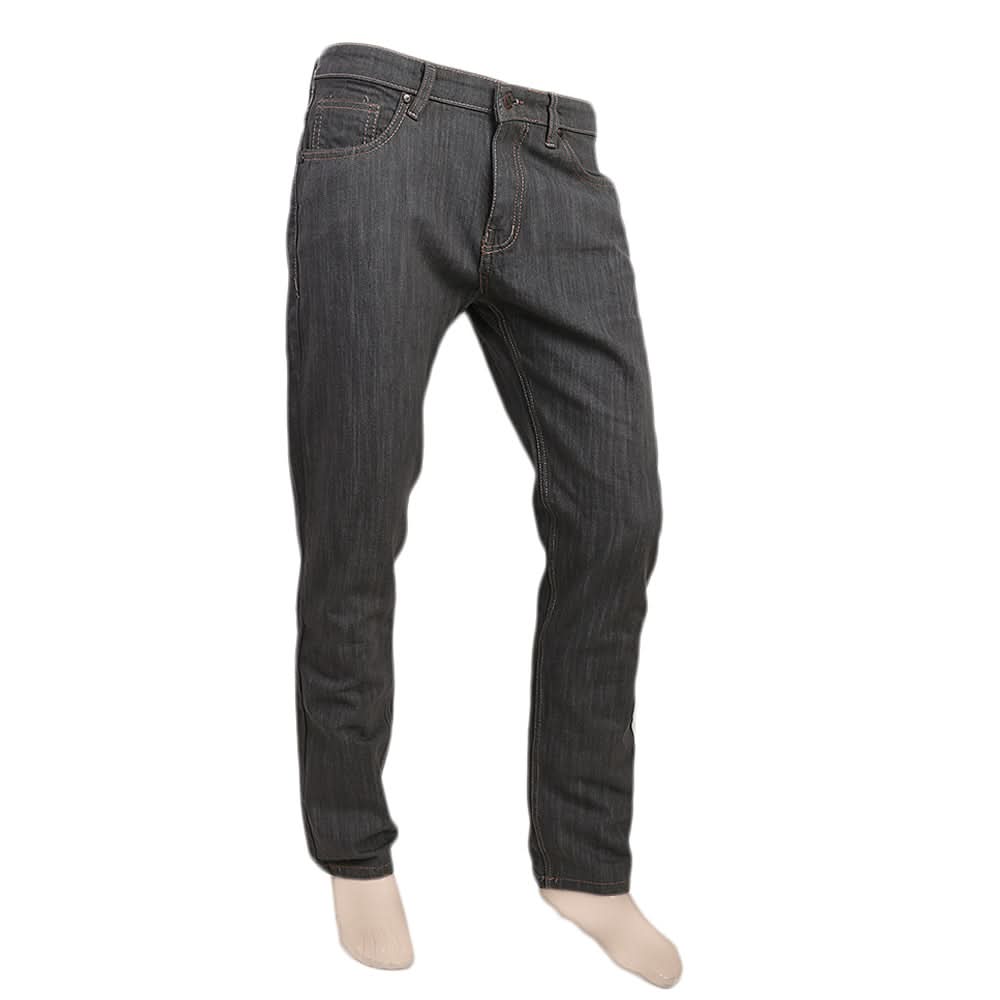 Men's Denim Pant - Grey, Men, Casual Pants And Jeans, Chase Value, Chase Value