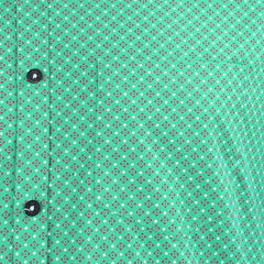 Men's Business Casual Shirt - Green - test-store-for-chase-value