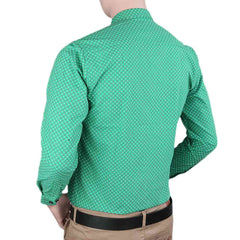 Men's Business Casual Shirt - Green - test-store-for-chase-value