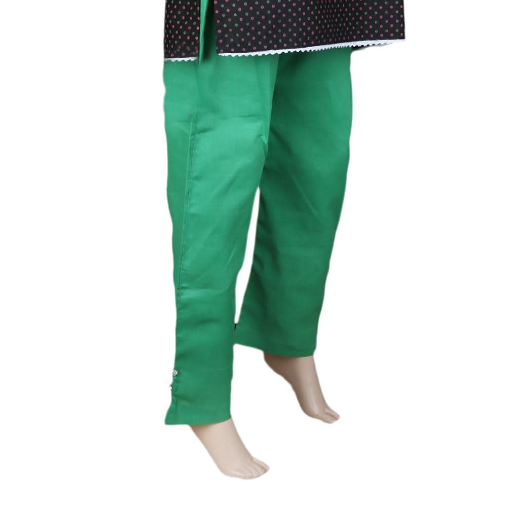 Women's Basic Trouser -  Green, Women, Pants & Tights, Chase Value, Chase Value