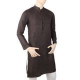 Men's Stamp Kurta - Brown, Men, Kurtas, Chase Value, Chase Value