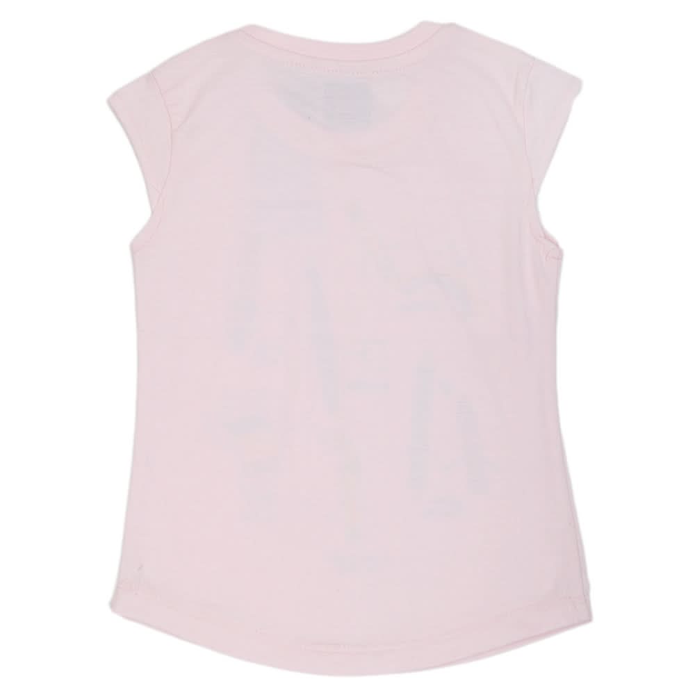 Girls Printed Half Sleeves T-Shirt 4698 - Light Pink, Kids, Girls T-Shirts, Chase Value, Chase Value