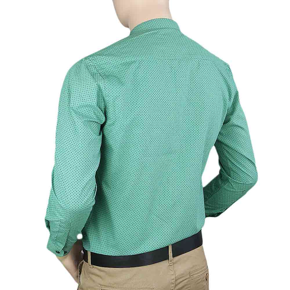 Men's Business Casual Shirt - Green - test-store-for-chase-value