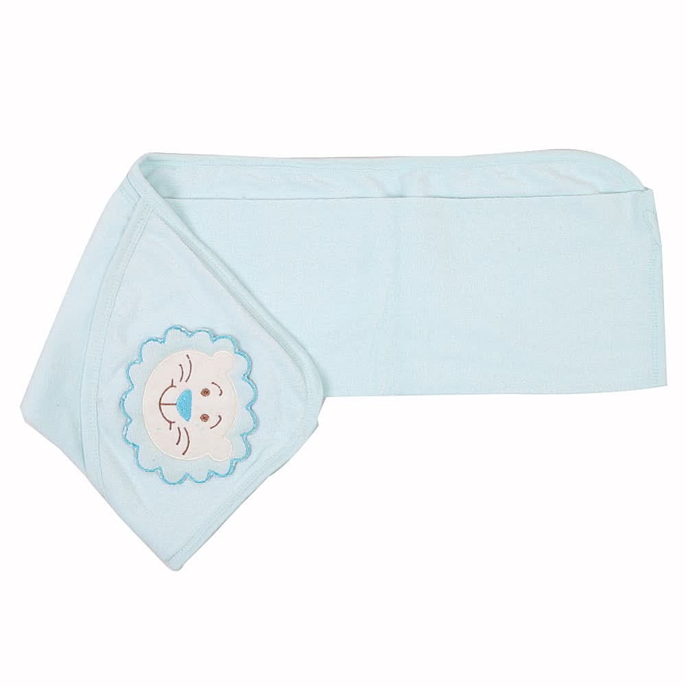 Newborns Bath Towel - Cyan, Kids, Bath Accessories, Chase Value, Chase Value