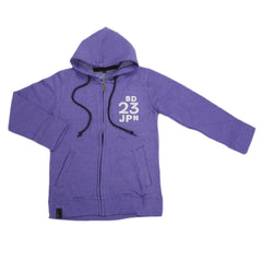Boys Zipper Hoodie - Purple, Kids, Boys Hoodies and Sweat Shirts, Chase Value, Chase Value