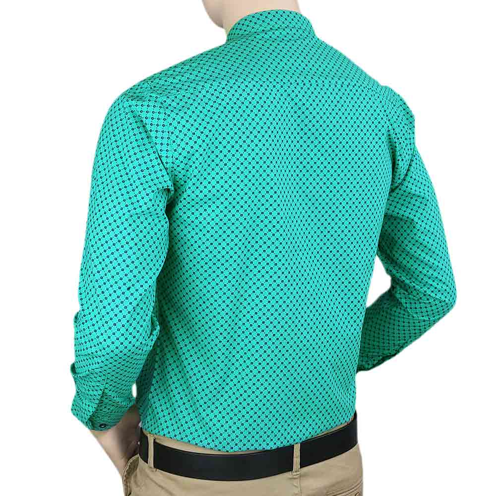Men's Business Casual Shirt - Green - test-store-for-chase-value