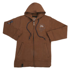 Boys Zipper Hoodie - Dark Brown, Kids, Boys Hoodies and Sweat Shirts, Chase Value, Chase Value