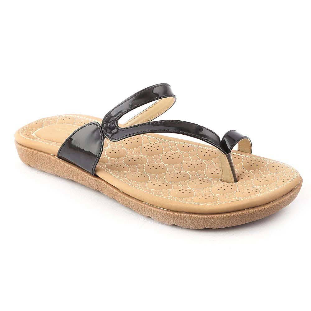 Women's Slipper (E405) - Black, Women, Slippers, Chase Value, Chase Value