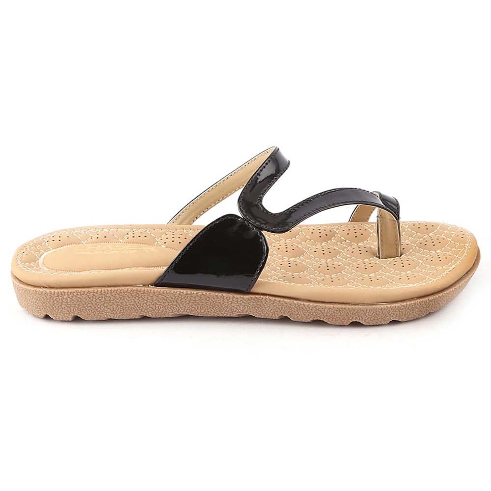 Women's Slipper (E405) - Black, Women, Slippers, Chase Value, Chase Value
