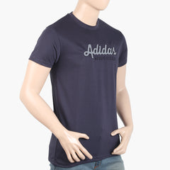 Men's Half Sleeves T-Shirt - Navy Blue, Men's T-Shirts & Polos, Chase Value, Chase Value