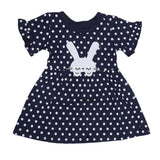 Newborn Girls Frock - Navy Blue, Kids, NB Girls Frocks, Chase Value, Chase Value