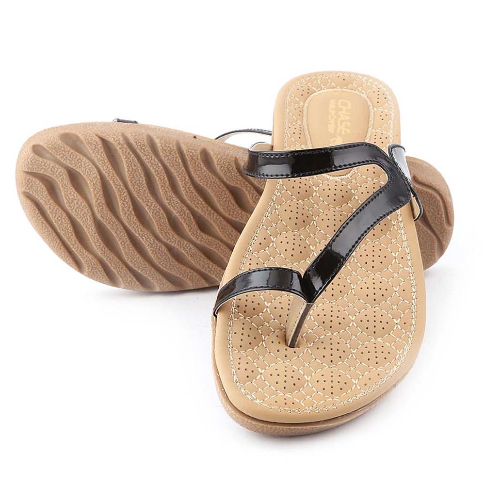 Women's Slipper (E405) - Black, Women, Slippers, Chase Value, Chase Value