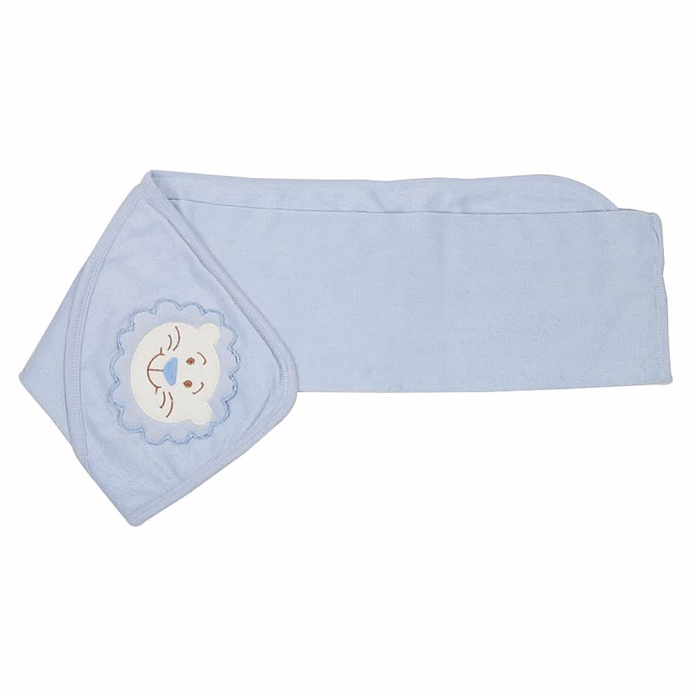 Newborns Bath Towel - Light Blue, Kids, Bath Accessories, Chase Value, Chase Value