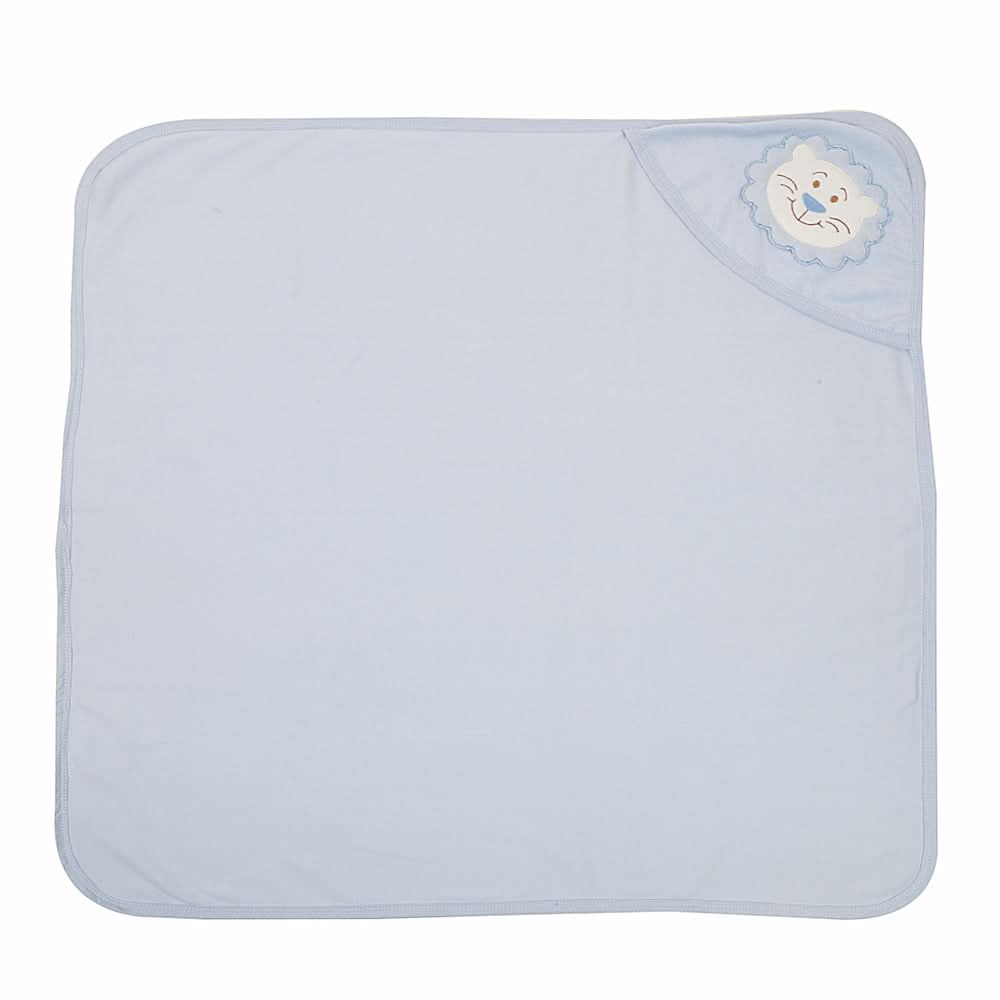 Newborns Bath Towel - Light Blue, Kids, Bath Accessories, Chase Value, Chase Value