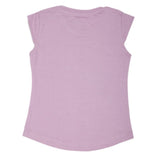 Girls Printed Half Sleeves T-Shirt 4693 - Light Purple, Kids, Girls T-Shirts, Chase Value, Chase Value