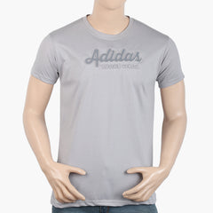 Men's Half Sleeves T-Shirt - Light Grey, Men's T-Shirts & Polos, Chase Value, Chase Value