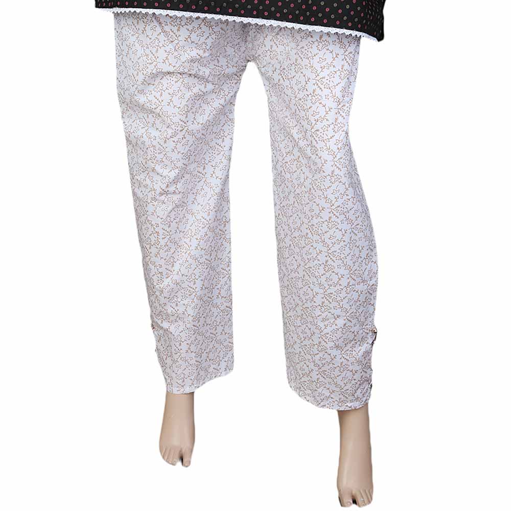 Women's Printed Trouser - Brown, Women, Pants & Tights, Chase Value, Chase Value