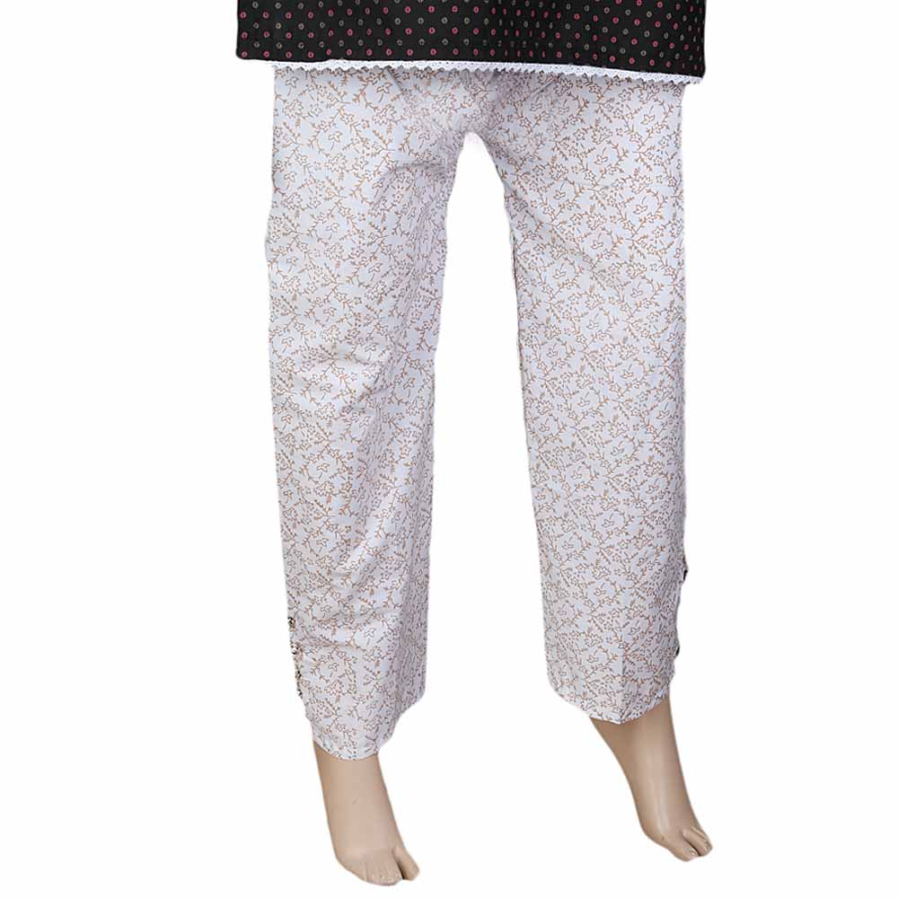 Women's Printed Trouser - Brown, Women, Pants & Tights, Chase Value, Chase Value