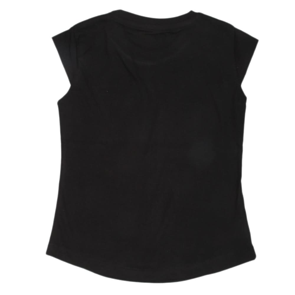 Girls Printed Half Sleeves T-Shirt 4698 - Black, Kids, Girls T-Shirts, Chase Value, Chase Value