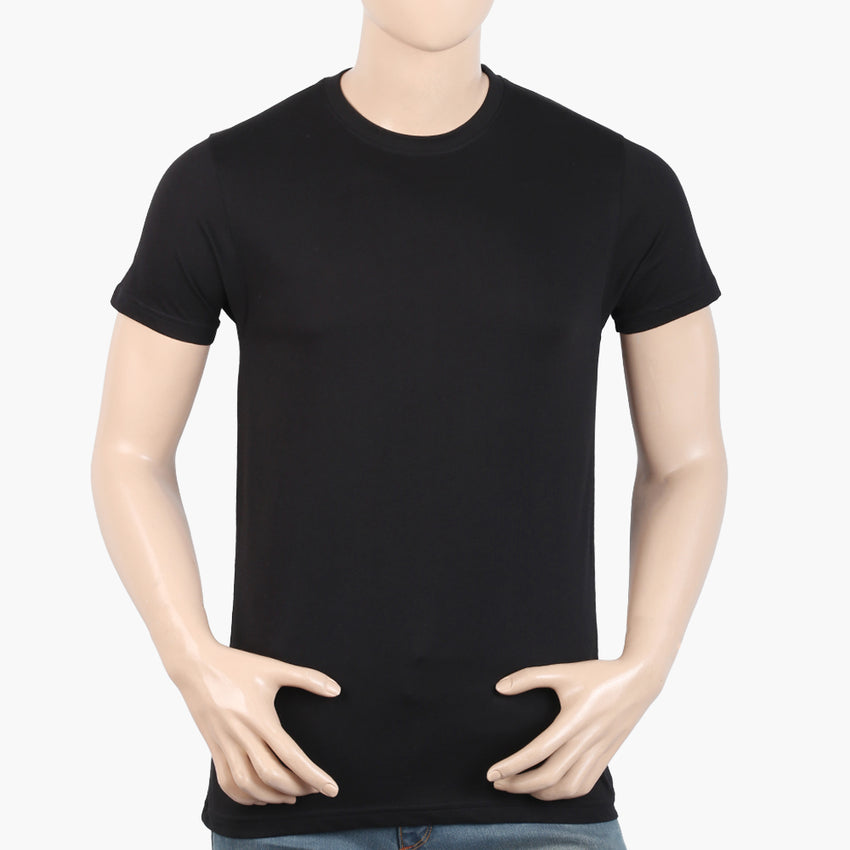 Men's Eminent Round Neck T-Shirt - Black, Men's T-Shirts & Polos, Eminent, Chase Value