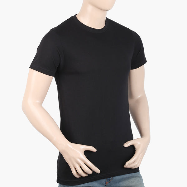 Men's Eminent Round Neck T-Shirt - Black, Men's T-Shirts & Polos, Eminent, Chase Value