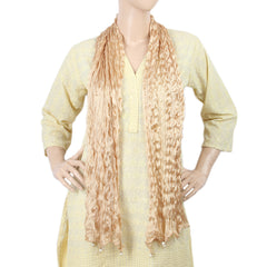 Women's Scarves With Pearls -  Beige, Women, Dupatta, Chase Value, Chase Value