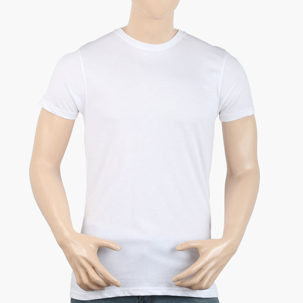 Men's Eminent Round Neck T-Shirt - White, Men's T-Shirts & Polos, Eminent, Chase Value