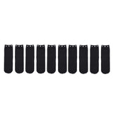 Women's Socks 10 Pcs - Black, Women, Socks Stocking And Gloves, Chase Value, Chase Value