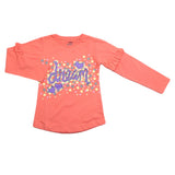 Girls Full Sleeves Jersey T-Shirt - Pink, Kids, Girls T-Shirts, Chase Value, Chase Value