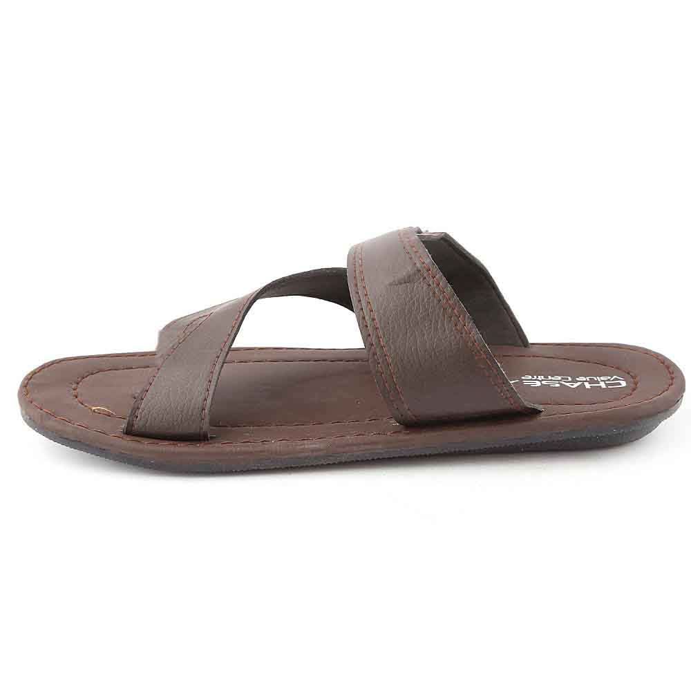 Men's Slippers (777) - Brown, Men, Slippers, Chase Value, Chase Value