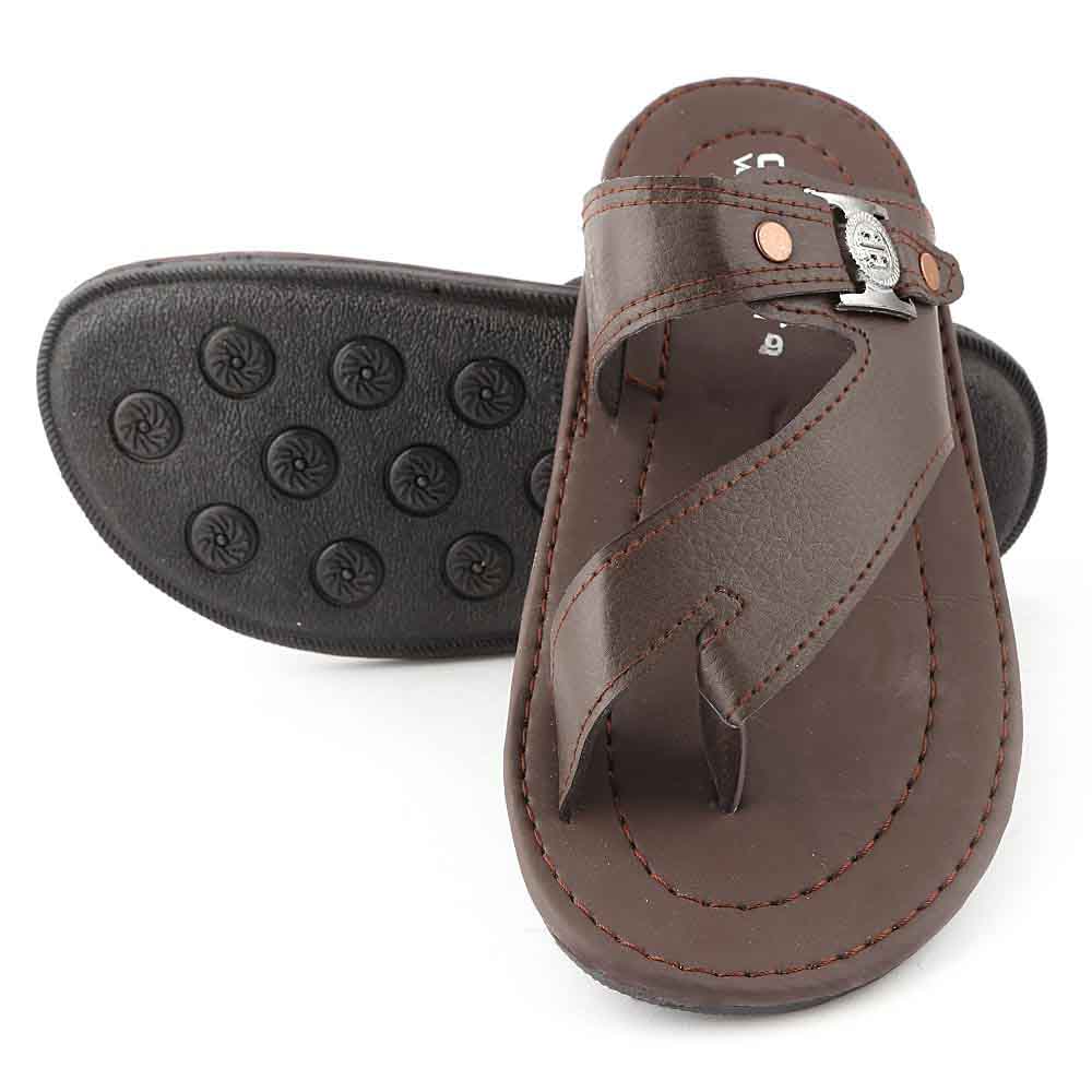 Men's Slippers (777) - Brown, Men, Slippers, Chase Value, Chase Value