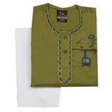 Newborn Boys Shalwar Suit - Green, Kids, Newborn Boys Sets And Suits, Chase Value, Chase Value