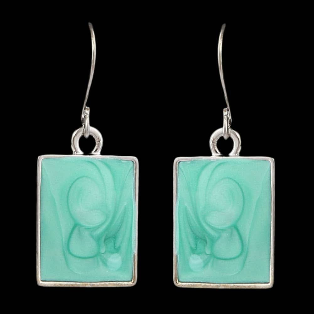 Women's Ear Tops - Sea Green, Women, Earrings & Tops, Chase Value, Chase Value
