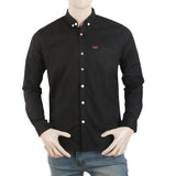Men's Causal Branded Shirt - Black, Men's Shirts, Chase Value, Chase Value