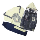 Boys 3 Piece Full Sleeves Suit - Light Green, Kids, Boys Sets And Suits, Chase Value, Chase Value