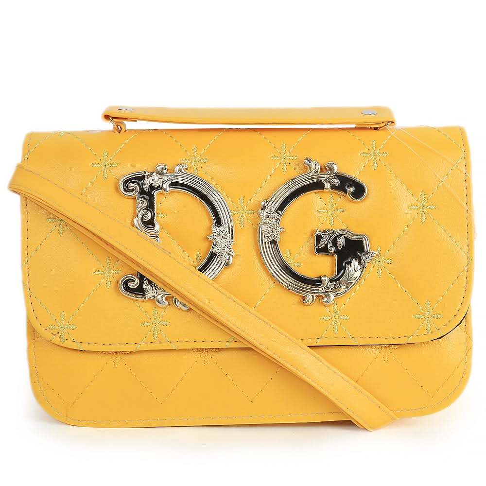 Women's Shoulder Bag - Yellow, Women, Bags, Chase Value, Chase Value