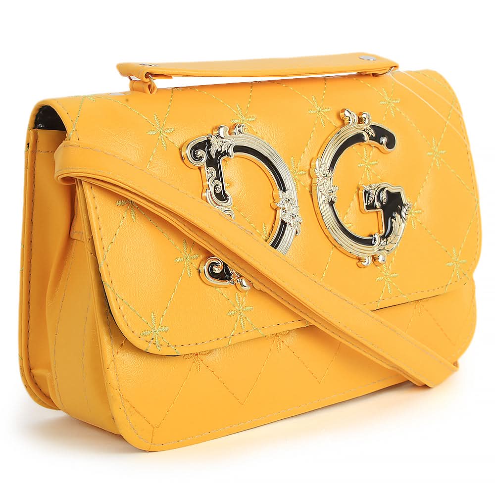 Women's Shoulder Bag - Yellow, Women, Bags, Chase Value, Chase Value