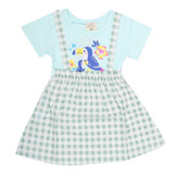 Newborn Girls Frock - Cyan, Kids, NB Girls Frocks, Chase Value, Chase Value