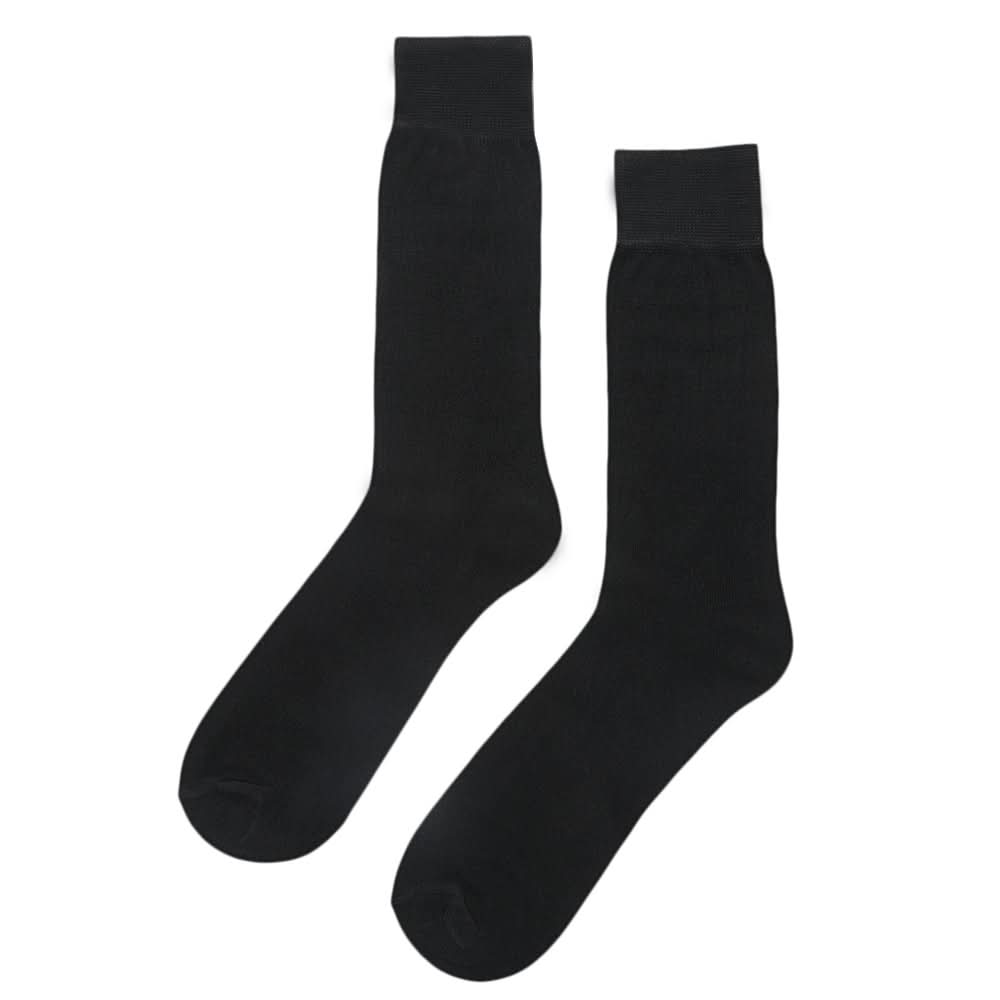 Men's Essential Plain Socks - Black, Men, Mens Socks, Chase Value, Chase Value