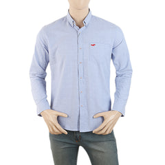 Men's Causal Branded Shirt - Blue, Men's Shirts, Chase Value, Chase Value
