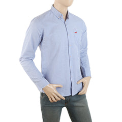 Men's Causal Branded Shirt - Blue, Men's Shirts, Chase Value, Chase Value