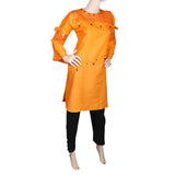 Women's Embroidered 2 Piece Suit - Orange, Women, Shalwar Suits, Chase Value, Chase Value