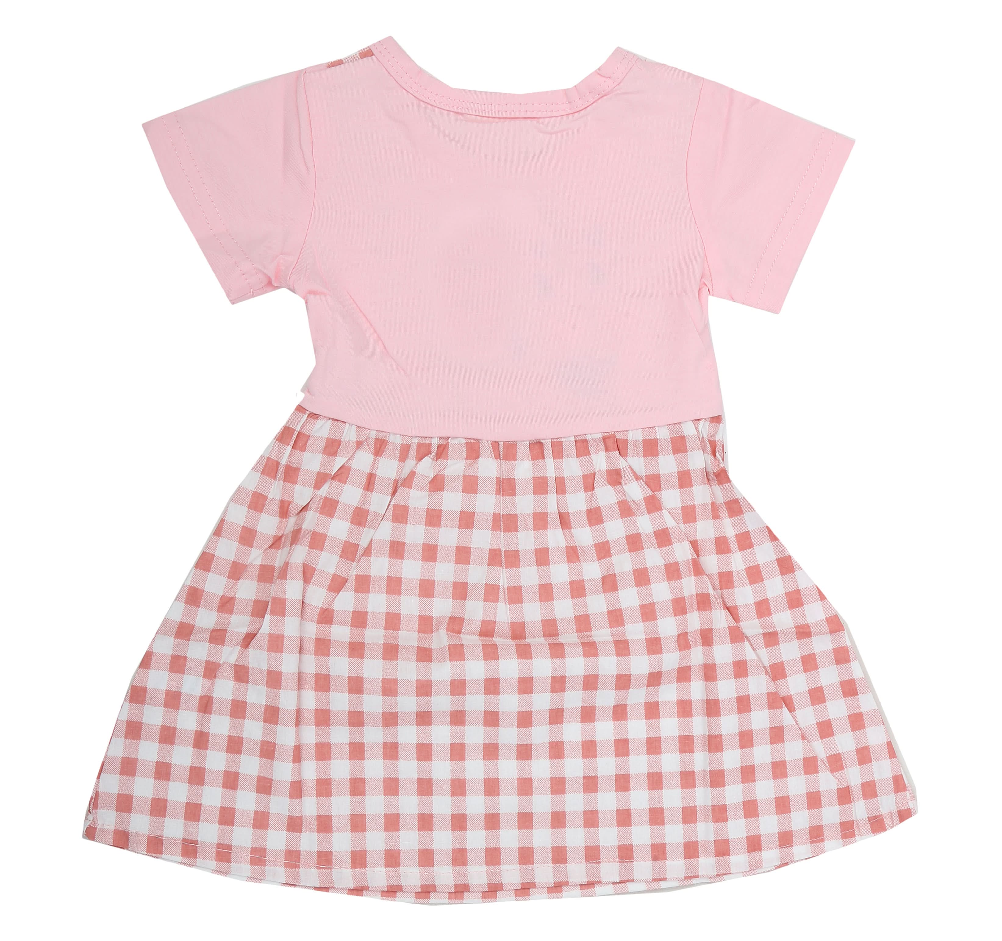 Newborn Girls Frock - Pink, Kids, NB Girls Frocks, Chase Value, Chase Value
