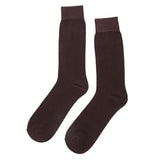 Men's Essential Plain Socks - Brown, Men, Mens Socks, Chase Value, Chase Value