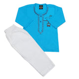 Newborn Boys Shalwar Suit - Blue, Kids, New Born Boys Sets And Suits, Chase Value, Chase Value