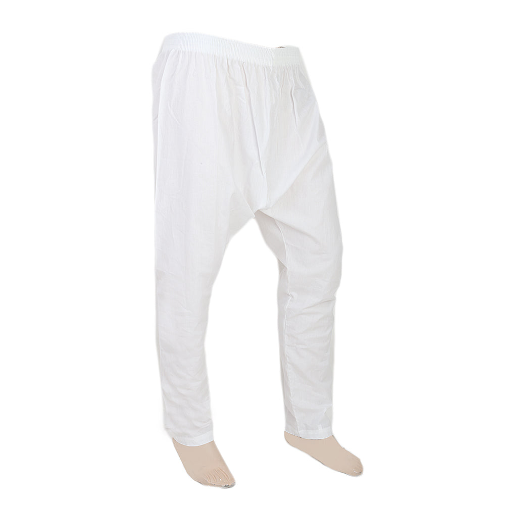 Men's Cotton Pajama - Off White, Men, Shalwars, Chase Value, Chase Value