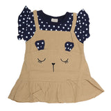 Newborn Girls Frock - Beige, Kids, NB Girls Frocks, Chase Value, Chase Value